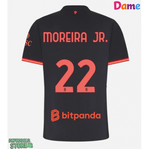 AC Milan Diego Moreira #22 Replika Tredjetrøje Dame 2026-27 Kortærmet